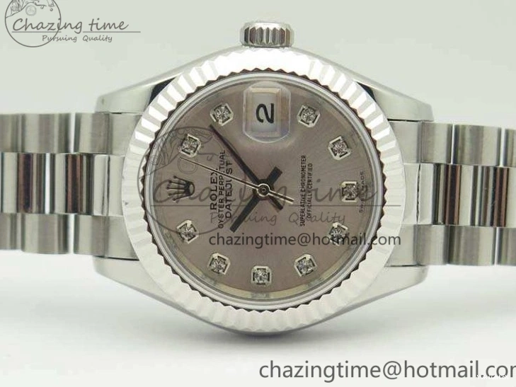 Silver SS DateJust Dial Edition BP Maker 28mm SS Best Diam ETA2671 On Bracelet 0116